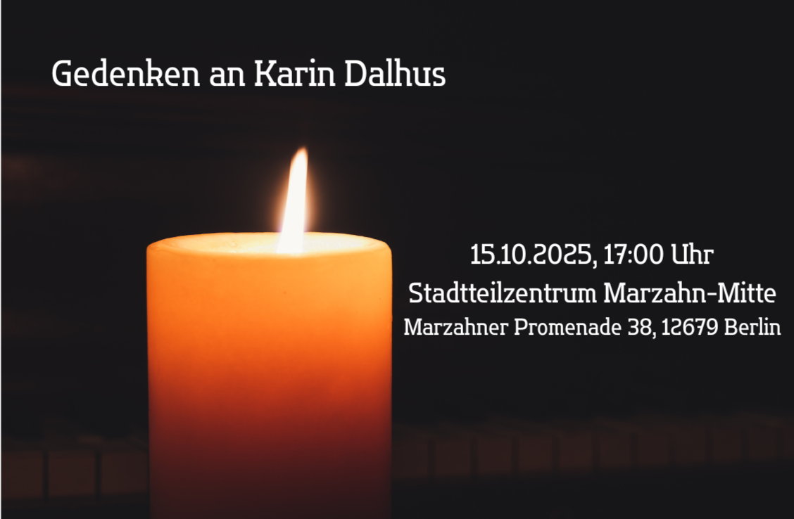 Kerze mit Daten zum Gedenken